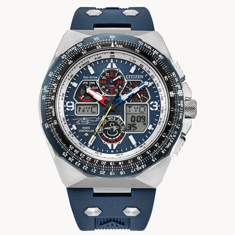 Promaster Sikorsky Blue Dial Rubber Strap JY8156-00L | CITIZEN Promaster Sikorsky Blue Dial Rubber Strap JY8156-00L | CITIZEN